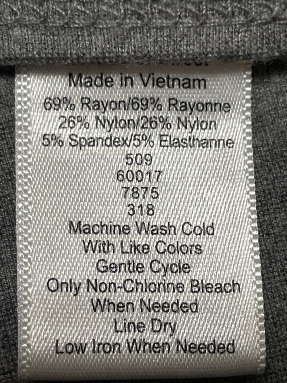 Coldwater Creek Natural Fit Women's Gray Leggings. Good Condition. Size XL. - Picture 6 of 6